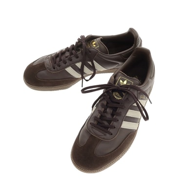 【中古】アディダス adidas SAMBA URBAN RESEARCH別注 レザー スニーカー ブラウン【サイズ28.5】【メンズ】