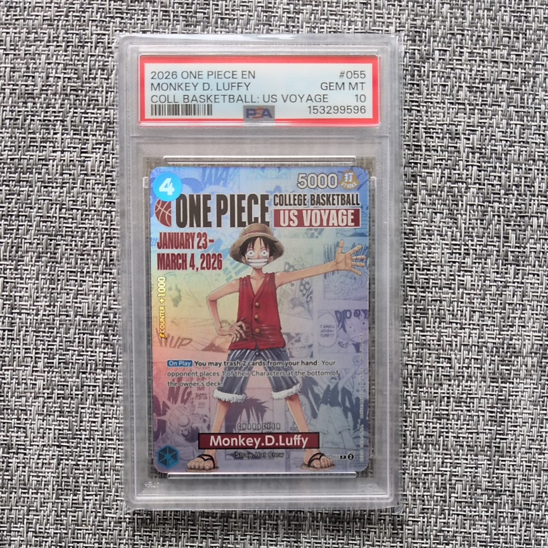 PSA10】モンキー・D・ルフィ：P (開封済) [P-055]【英語版