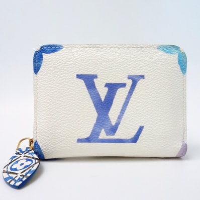 Louis Vuitton Zippy Coin Purse Monogram "Blue"