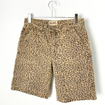 Stussy Denim Work Short "Leopard"