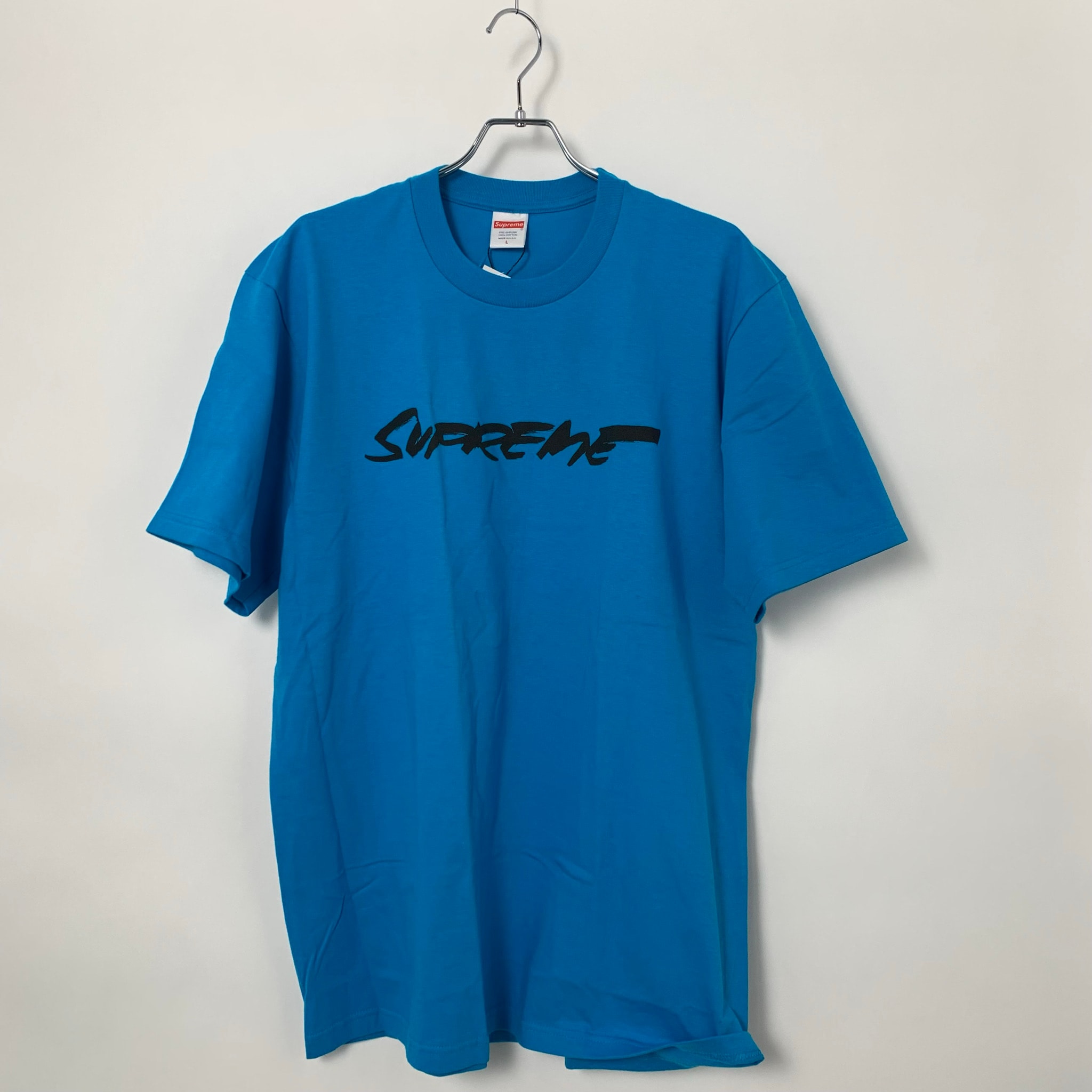 Supreme Futura Logo Tee "Blue"