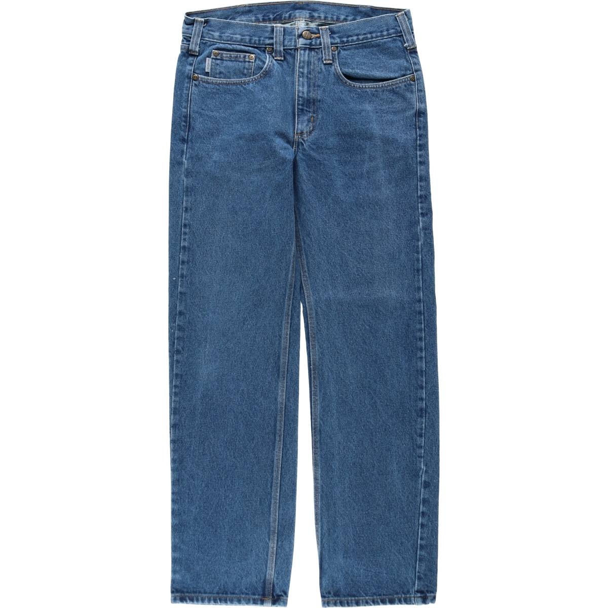 古着 カーハート Carhartt テーパードデニムパンツ メンズw34相当/eaa640529