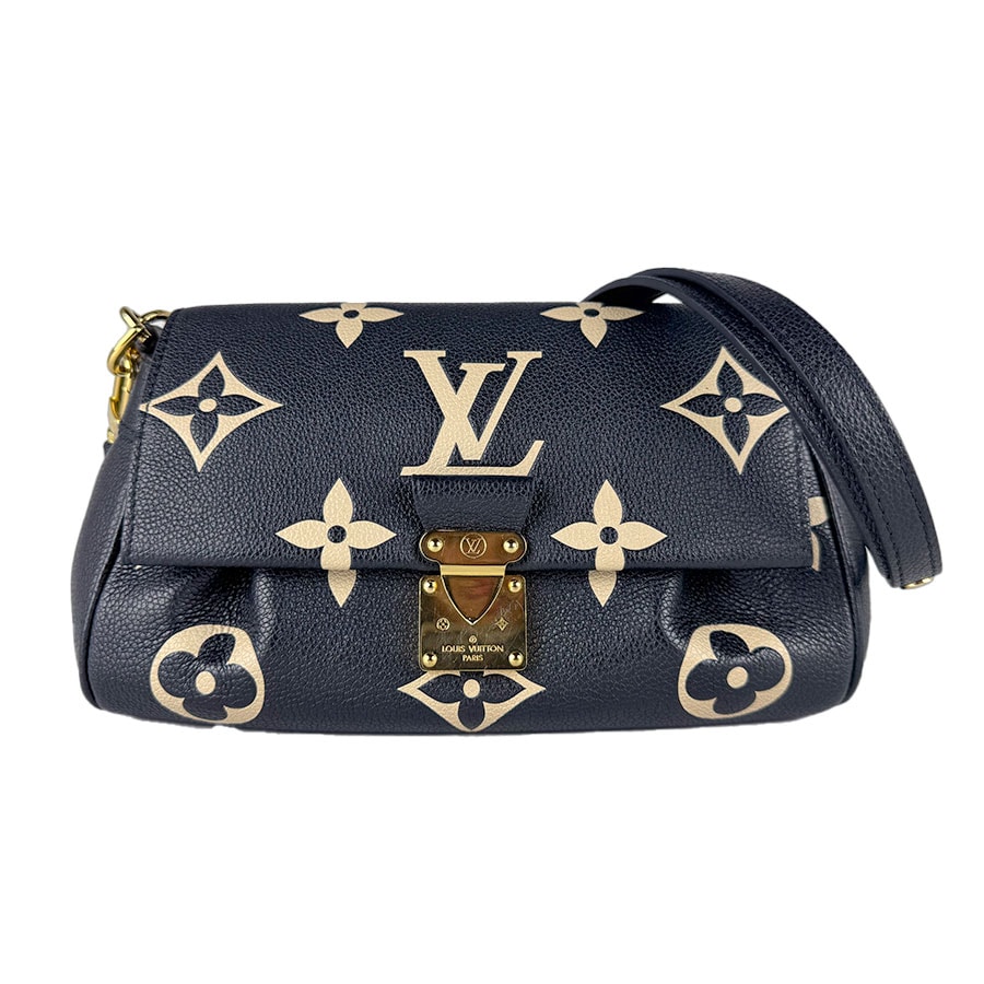 ルイ ヴィトン LOUIS VUITTON ショルダーバッグ 斜め掛けショルダーバッグ モノグラムアンプラント フェイボリット NM モノグラムアンプラント ブラック/ベージュ ゴールド レディース M45859【中古】 z10872