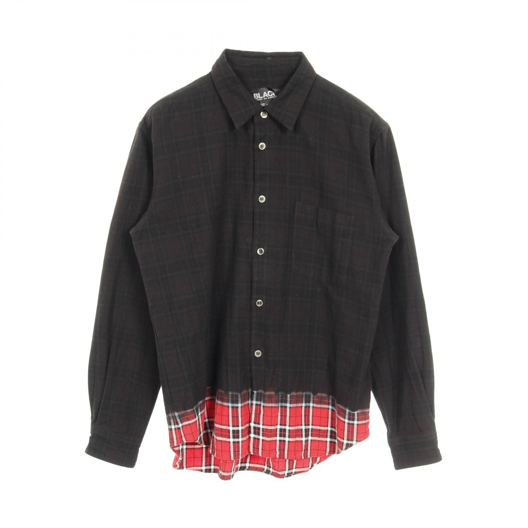 ブラックコムデギャルソン BLACK COMME des GARCONS 衣料品 トップス コットン メンズ ブラック系 / レッド系 / ホワイト系 【中古】