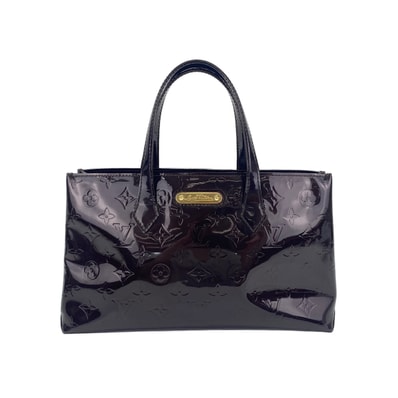 ヴィトン LV モノグラム・ヴェルニ ウィルシャーPM ハンドバッグ【中古】
