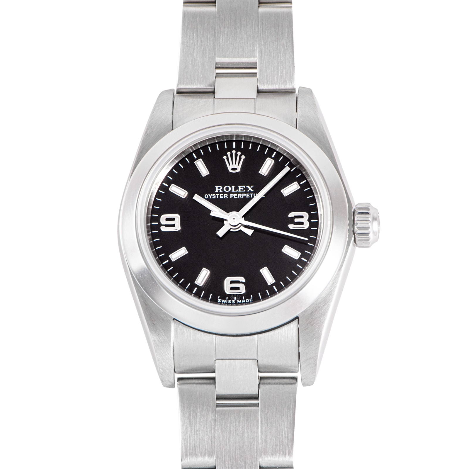 ROLEX ロレックス オイスターパーペチュアル 76080 F番 ステンレススチール【中古】