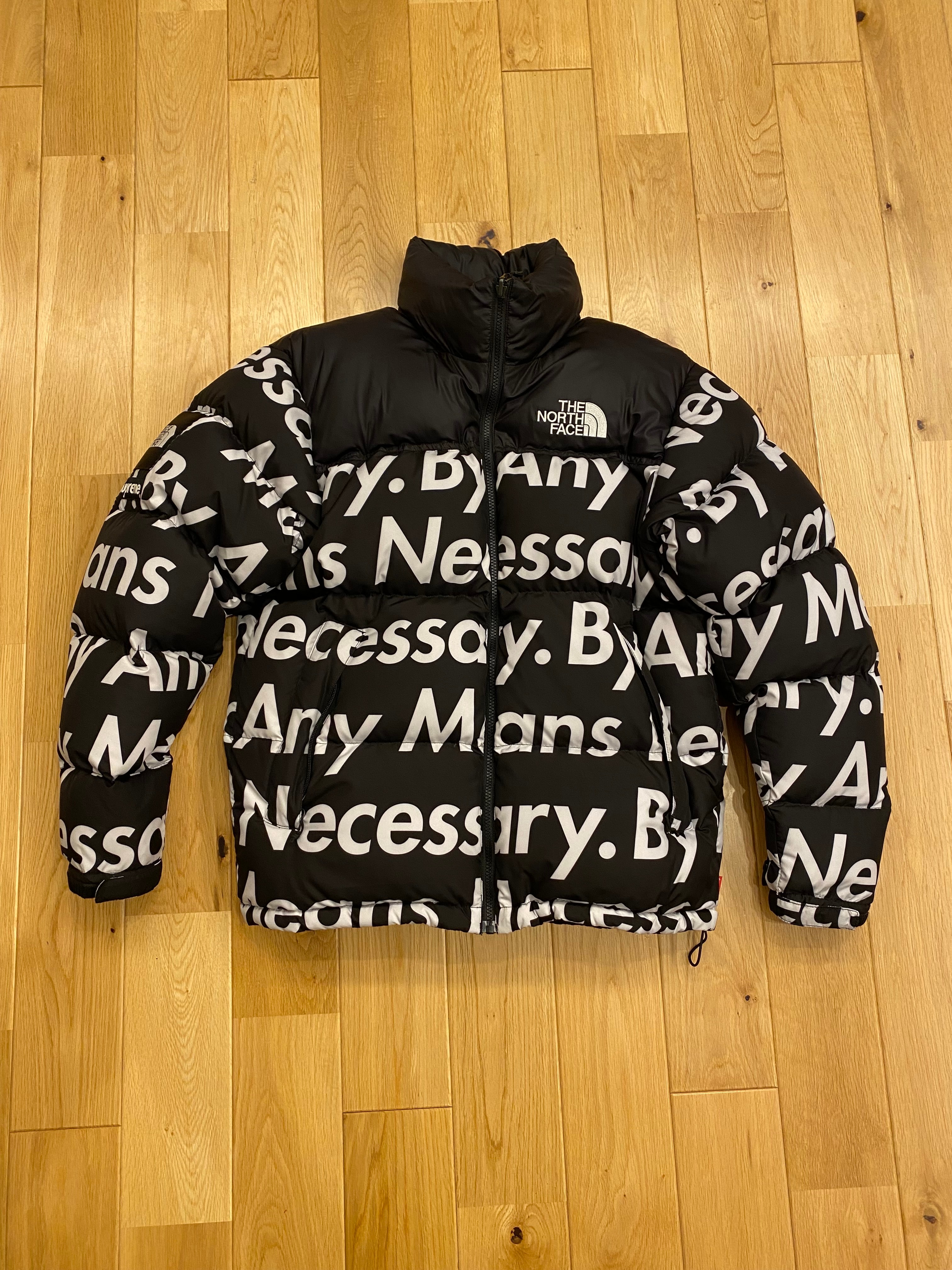 Supreme x The North Face By Any Means Nuptse Jacket "Black"