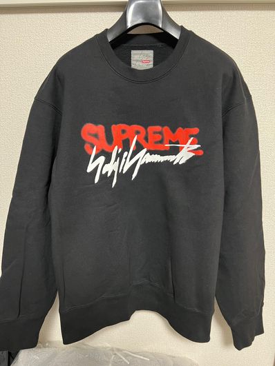 Supreme x Yohji Yamamoto Crewneck "Black"