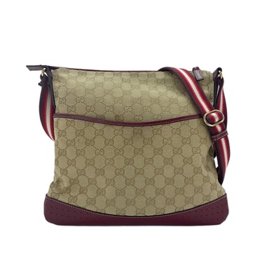 グッチ GUCCI GGキャンバス ショルダーバッグ【中古】