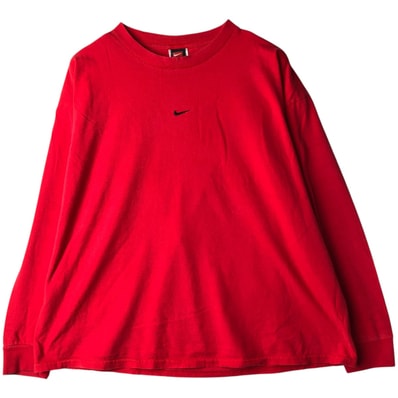 古着 ~00年代 ナイキ NIKE TEAM センターロゴ ロングTシャツ ロンT メンズXL相当/eaa638012