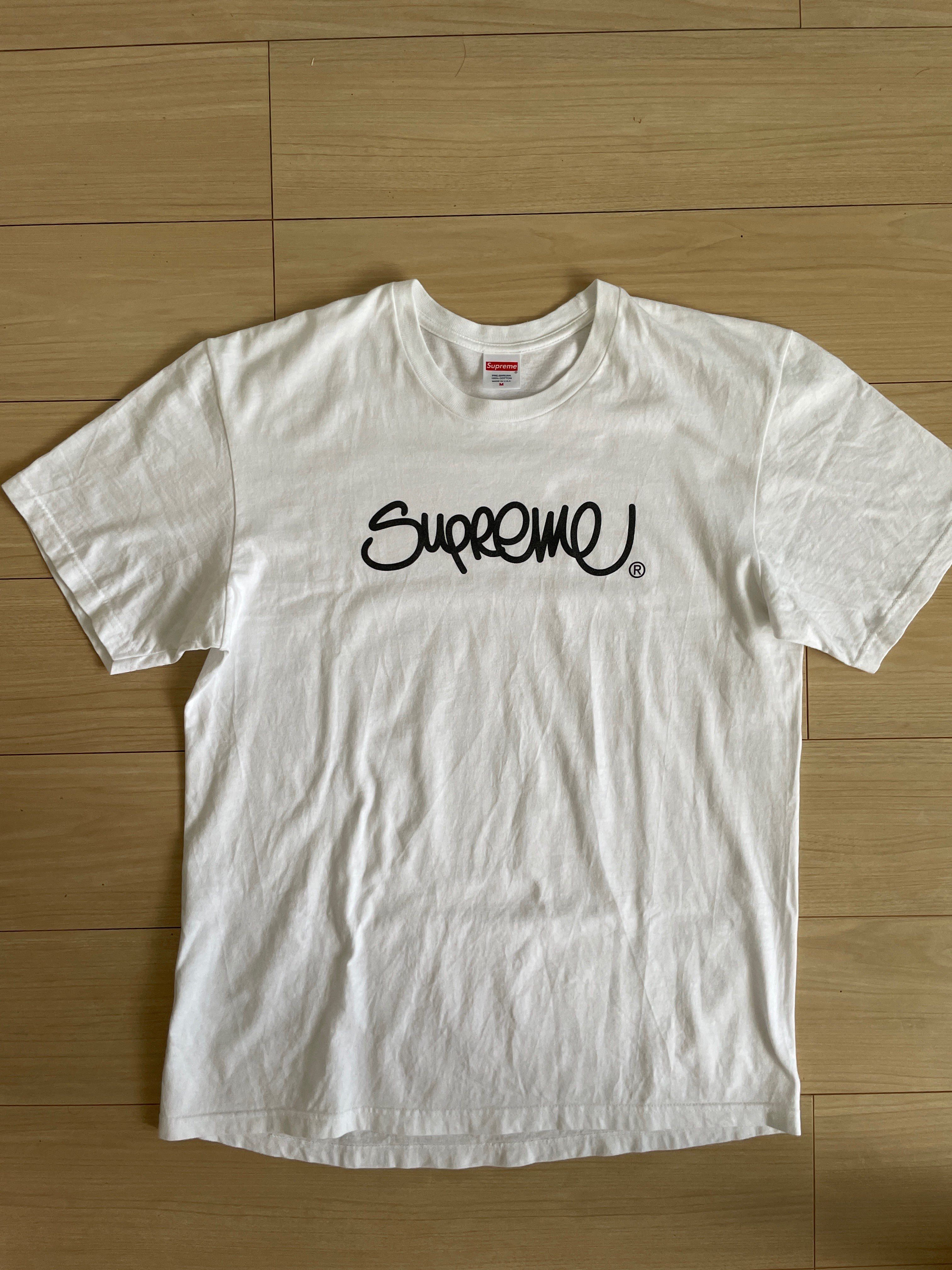 Supreme Handstyle Tee "White"
