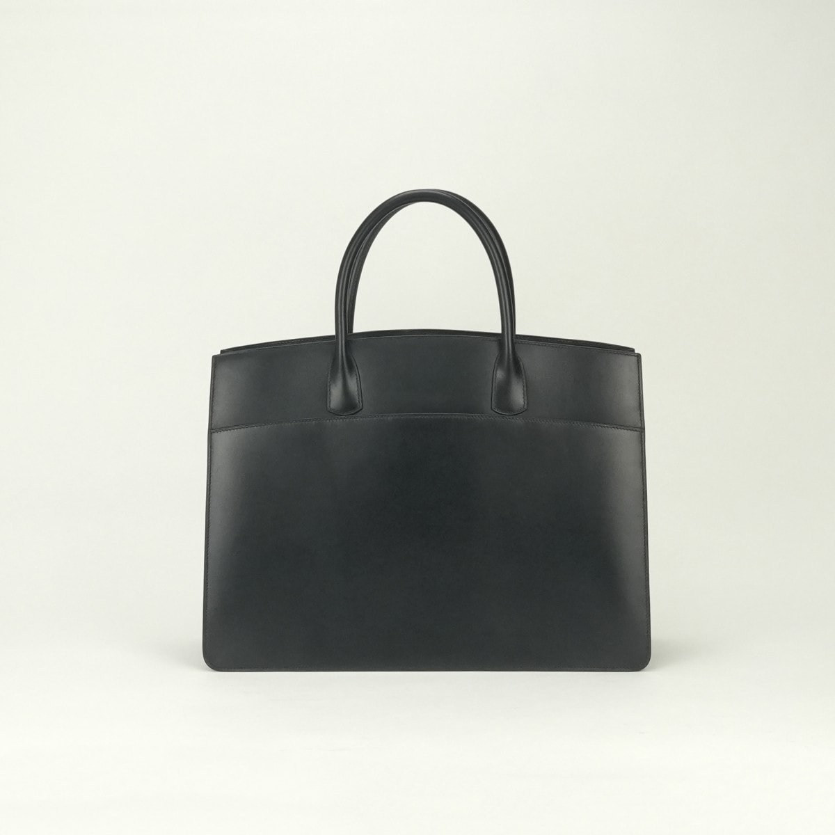 エルメス HERMES ホワイトバスGM ホワイトバス GM バッグ ビジネスバッグ ブリーフケース ボックスカーフ ノワール Noir ブラック Black 黒 ゴールド金具 ハンドバッグ
