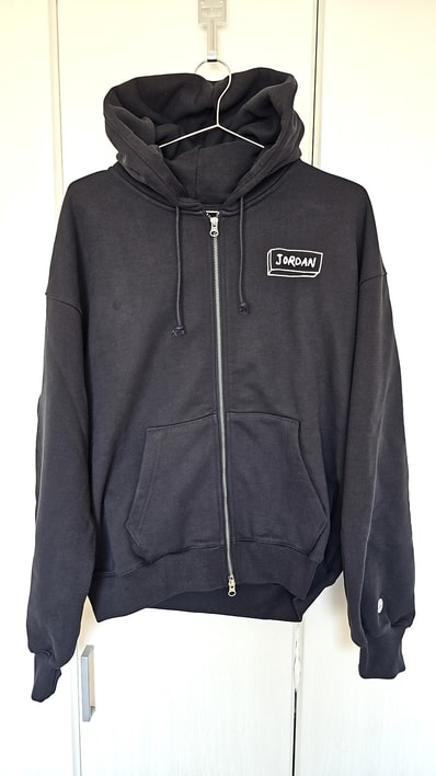 Nike Jordan x FRAGMENT x UNION Zip Hoody "Black"