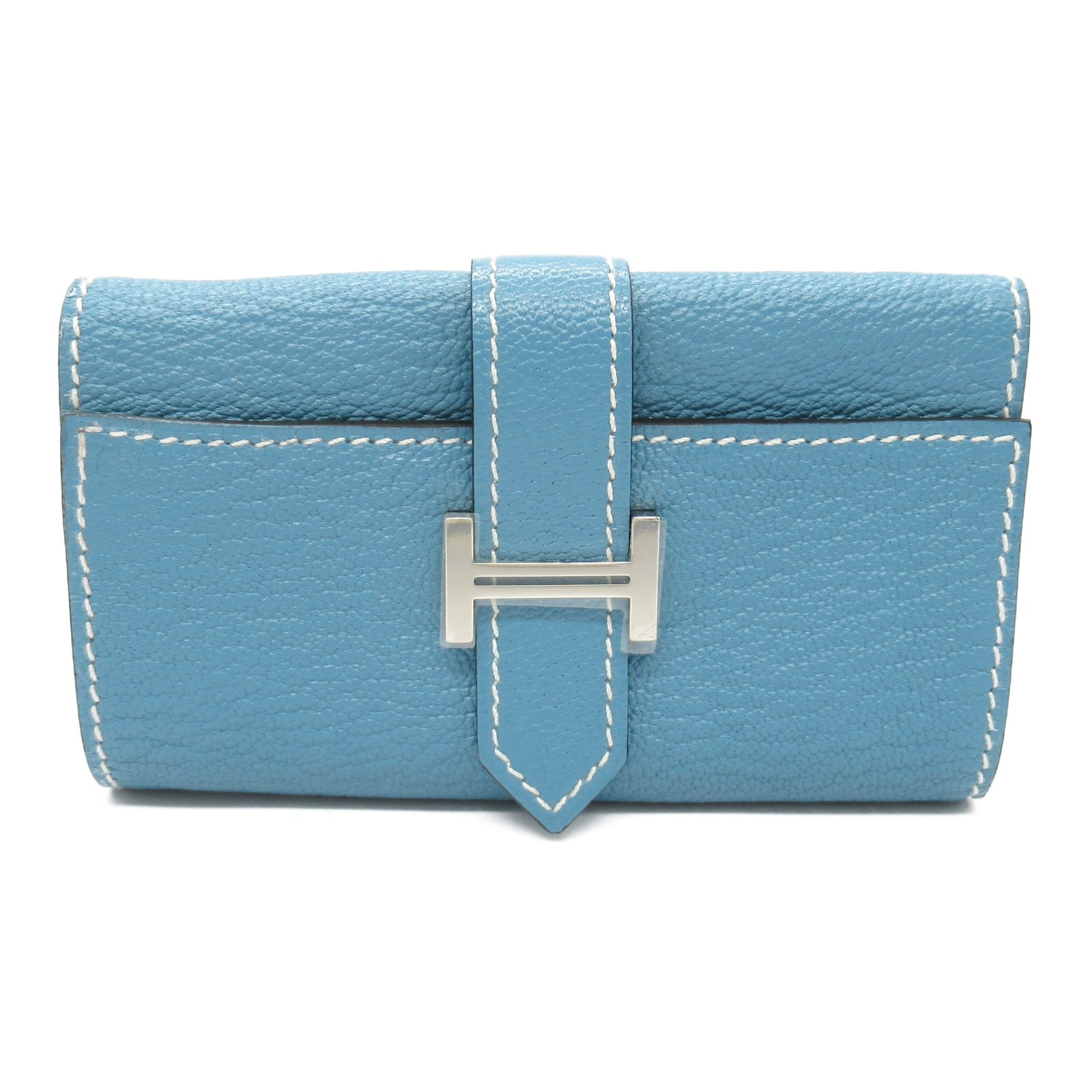 やや傷や汚れあり】エルメス HERMES ベアン 4連キーケース キーケース