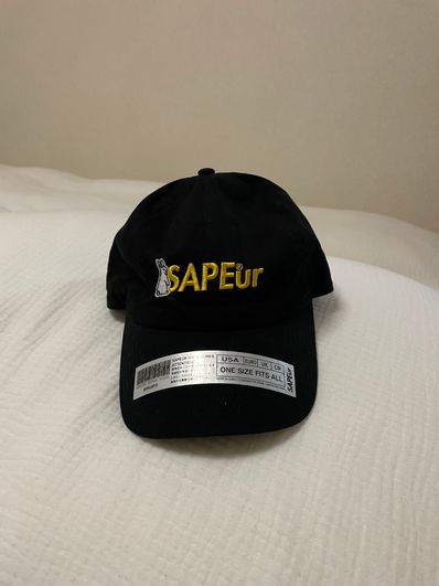 SAPEur FRA845 Flat Visor Cap "Black"