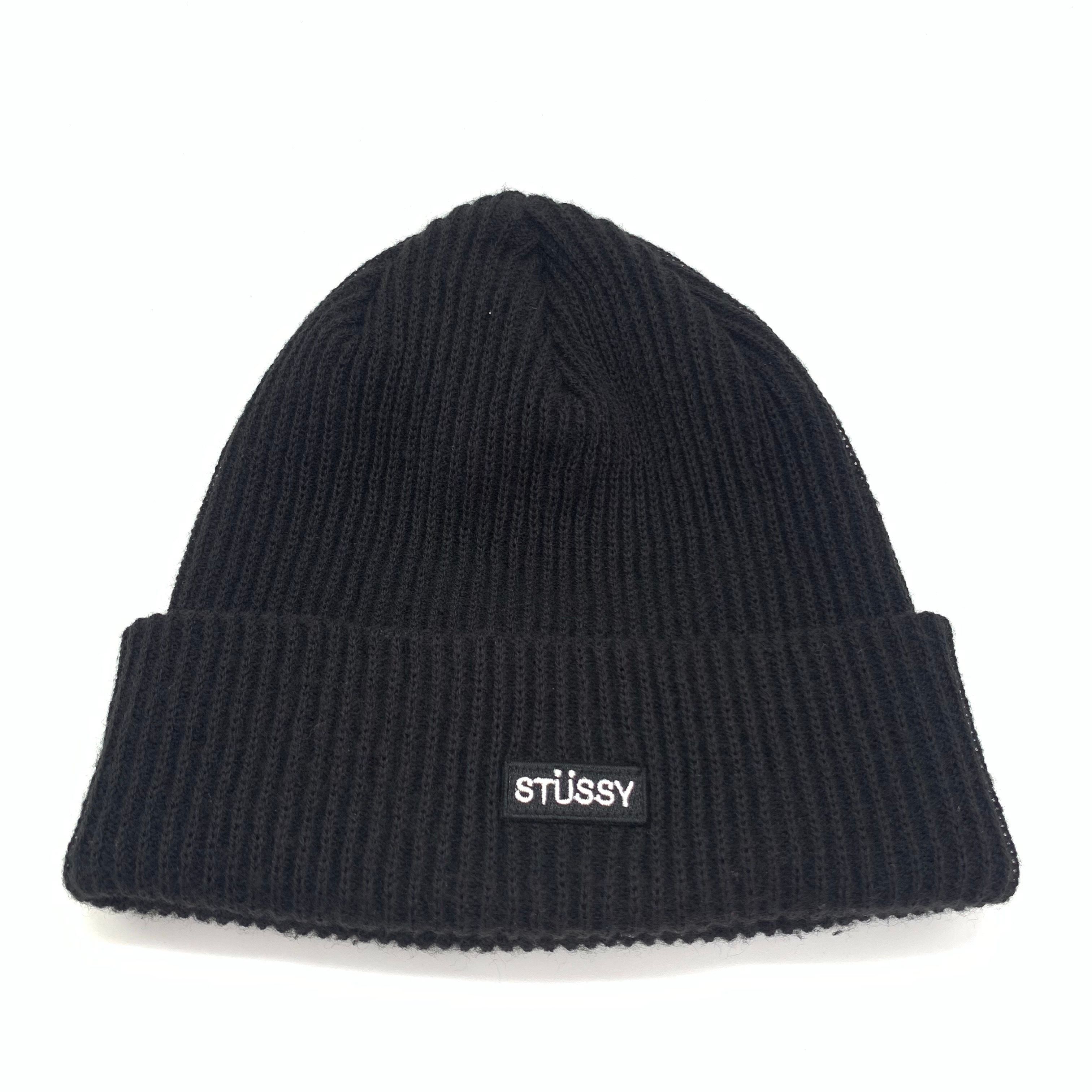 STUSSY BOXLOGO BEANIE