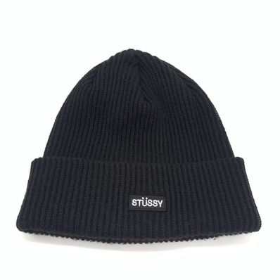 STUSSY BOXLOGO BEANIE