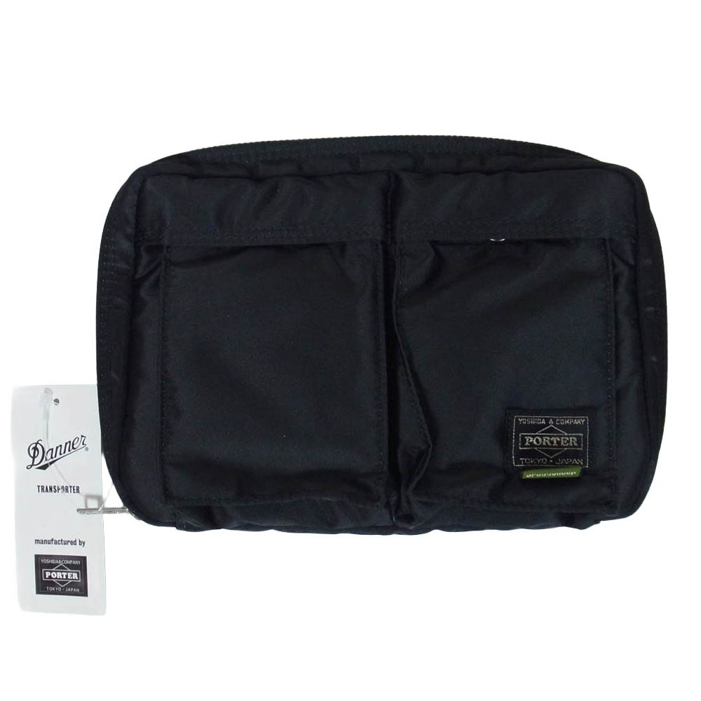 PORTER ポーター x Danner ダナー 手帳 ダイアリー ケース ブラック系【美品】【中古】