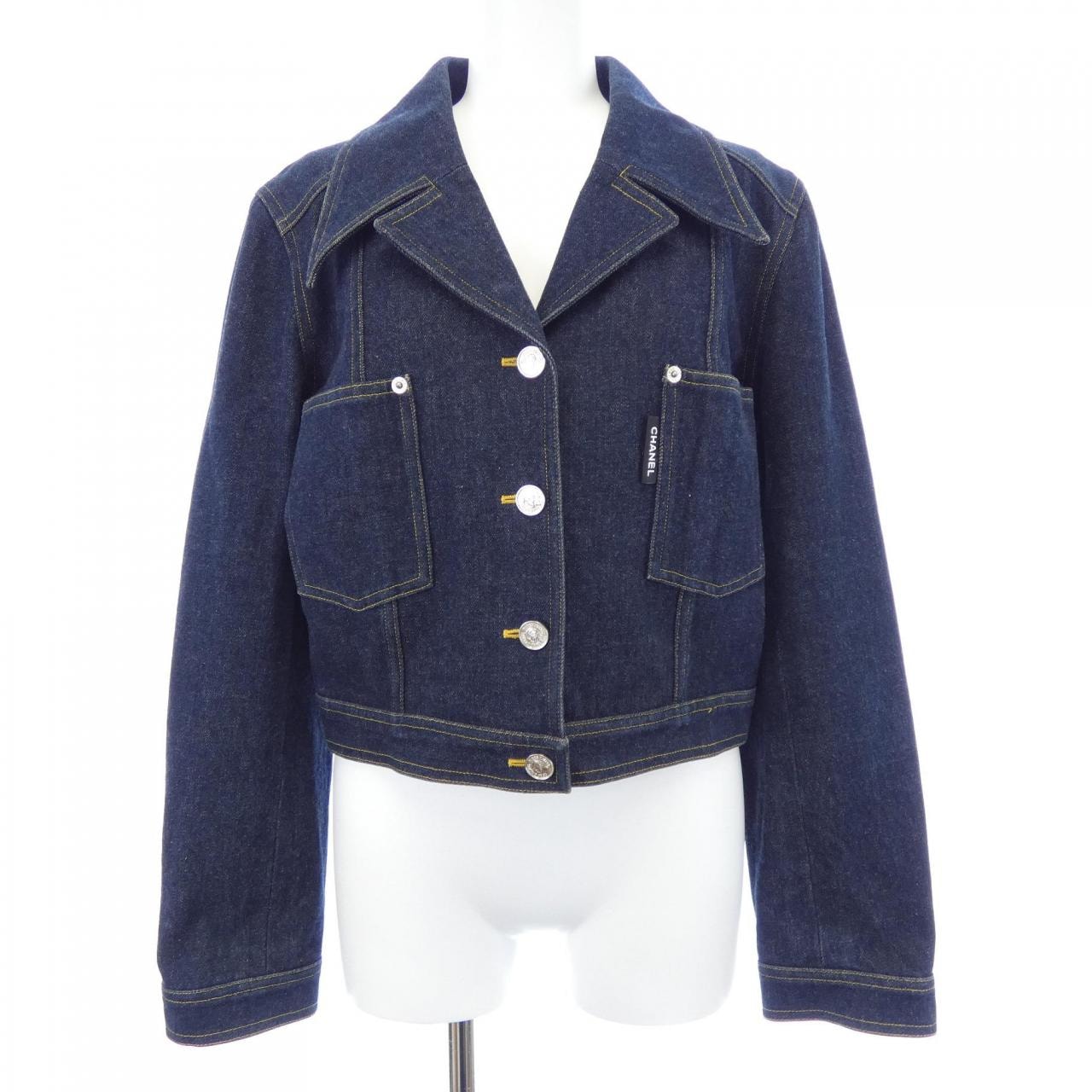 【ヴィンテージ】シャネル CHANEL P06784V04732 96P デニムジャケット