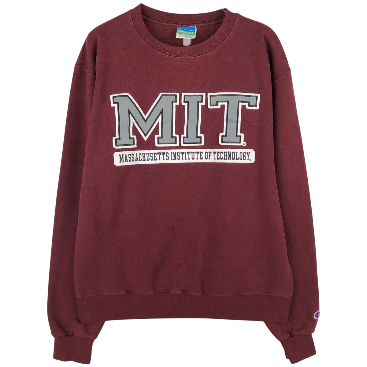 古着 00年代~ チャンピオン Champion ECO MIT マサチューセッツ工科大学 カレッジスウェットシャツ トレーナー メンズM相当/eaa599529