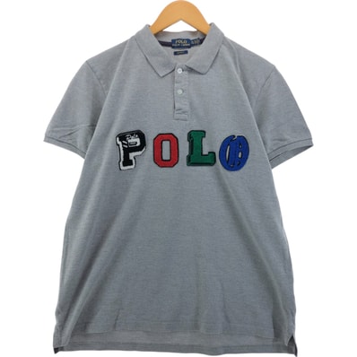 古着 ラルフローレン Ralph Lauren POLO RALPH LAUREN CUSTOM FIT 半袖 ポロシャツ メンズM相当/eaa533061