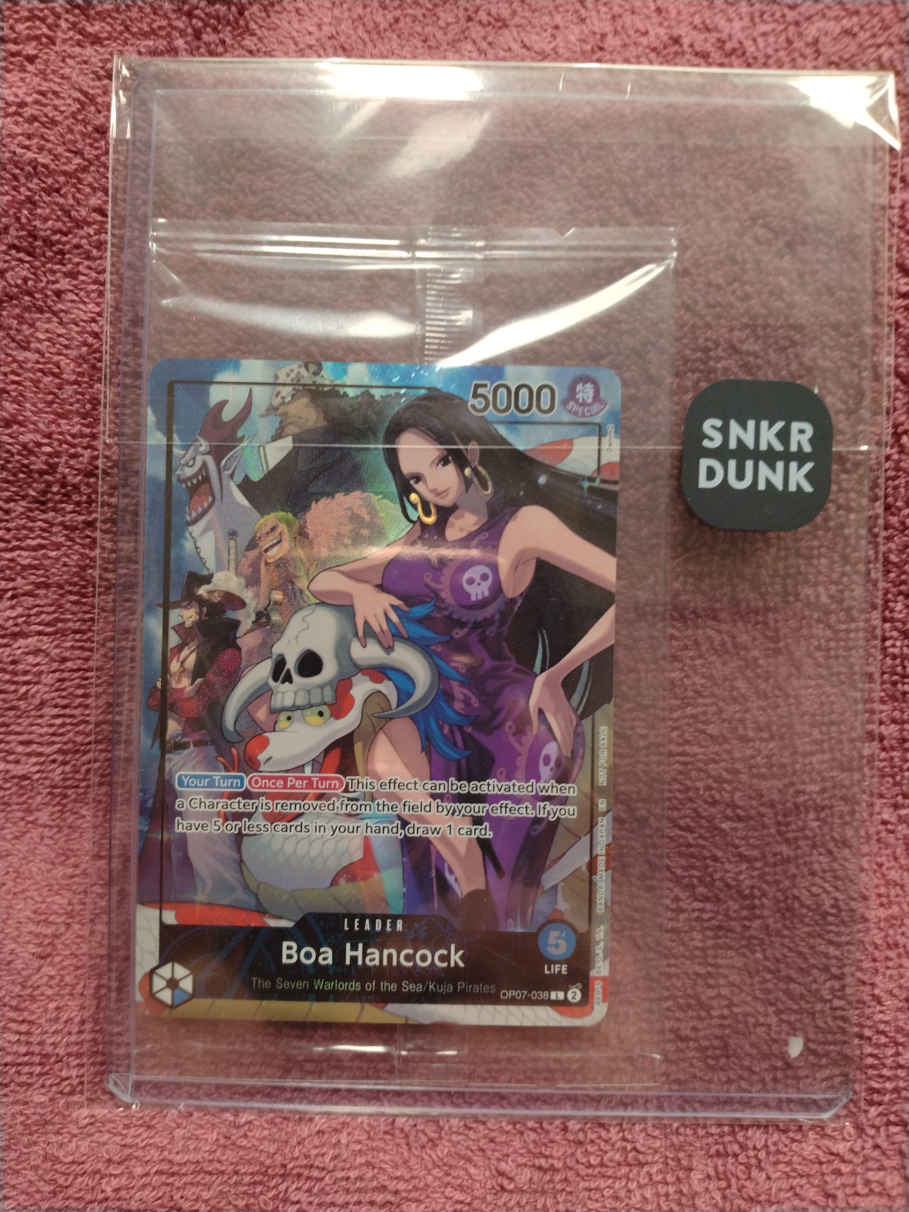 ボア・ハンコック L [OP07-038]【英語版】(PSA限定コラボプロモカード)