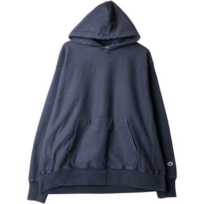 古着 チャンピオン Champion REVERSE WEAVE リバースウィーブ 無地 ブランクスウェットシャツ パーカー メンズXL相当/eaa645457