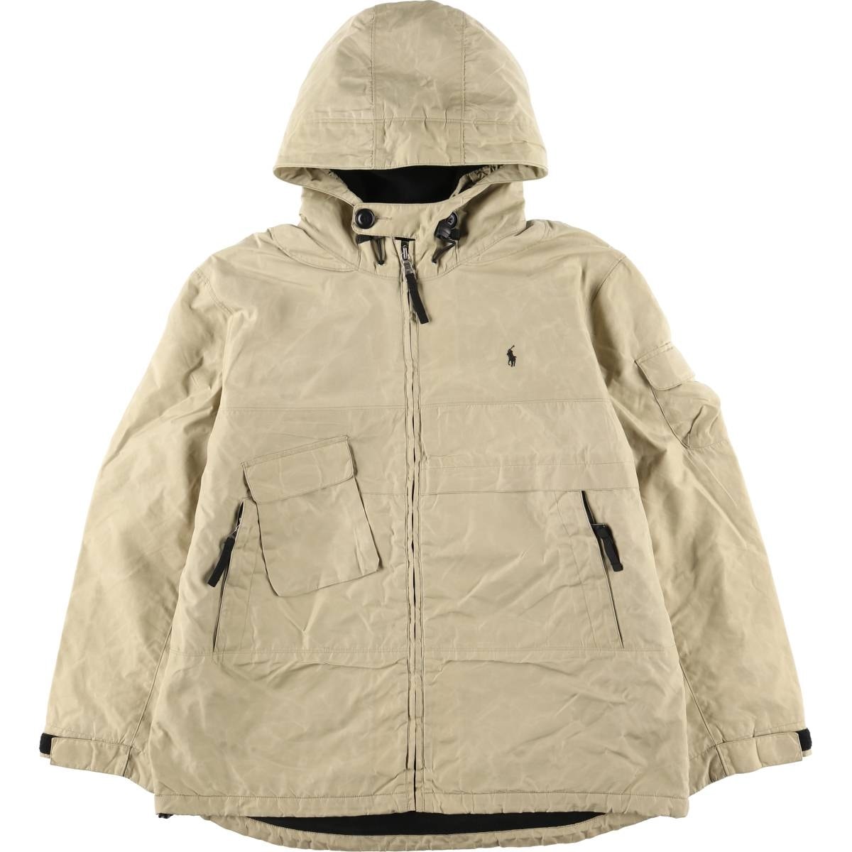 古着 ラルフローレン Ralph Lauren POLO by Ralph Lauren 中綿パーカー パファージャケット メンズXL相当/eaa459806