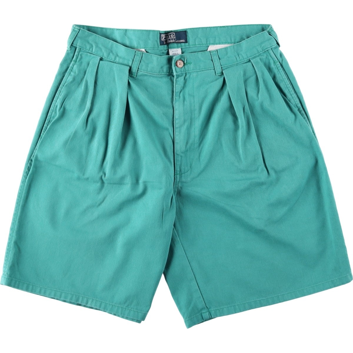 古着 ラルフローレン Ralph Lauren POLO by Ralph Lauren TYLER SHORT ツータック チノショーツ ショートパンツ メンズw32相当/eaa643198