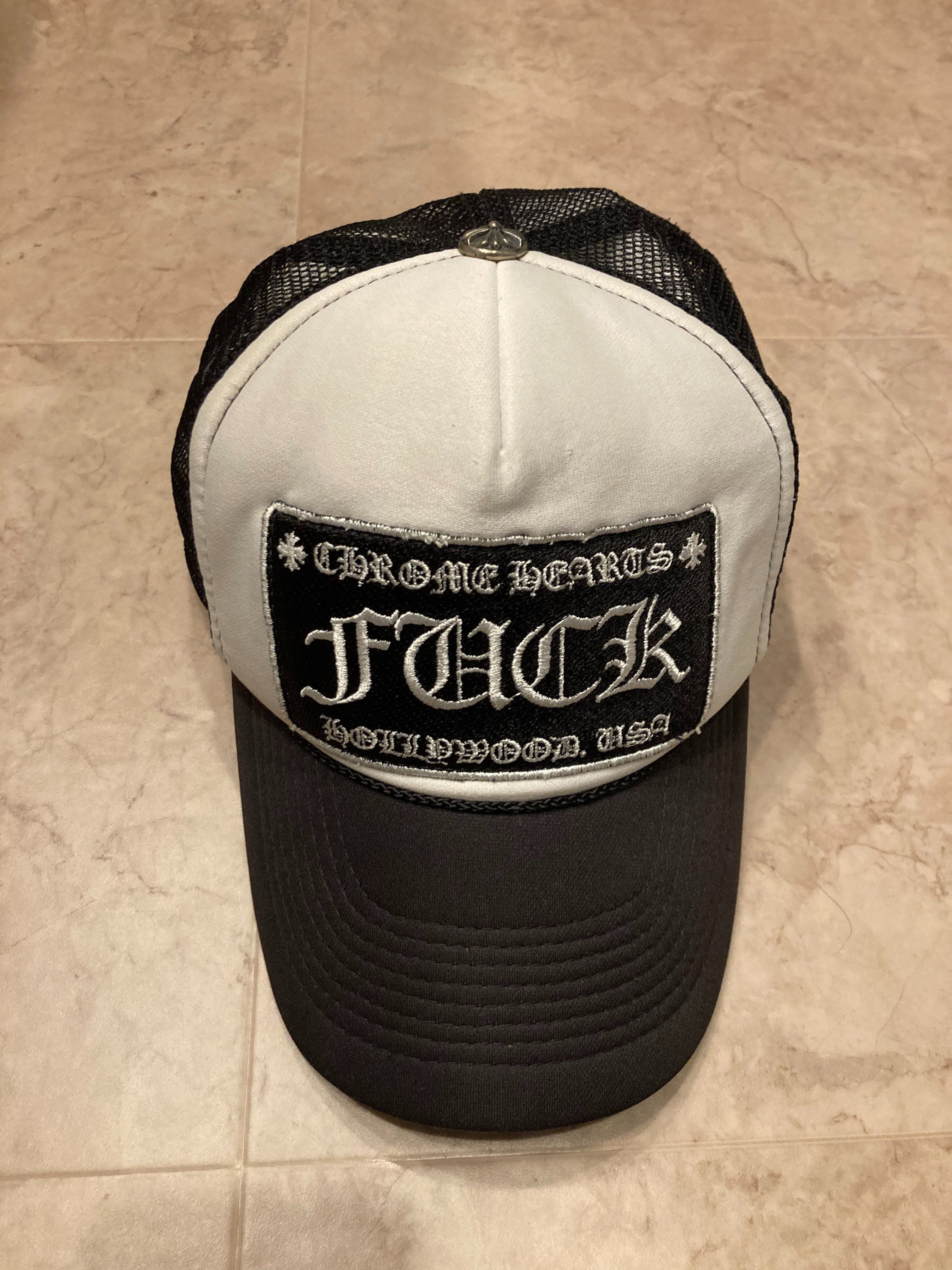 クロムハーツ トラッカーメッシュキャップ FUCK