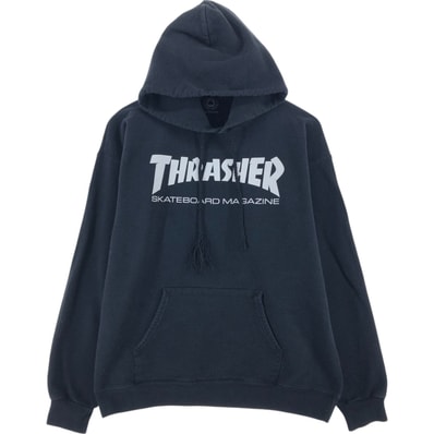 古着 スラッシャー THRASHER スウェットプルオーバーパーカー メンズM相当/eaa524361