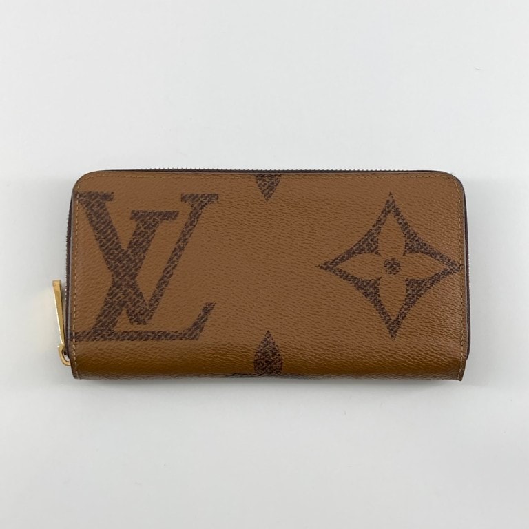 LOUIS VUITTON(ルイ・ヴィトン) ジッピーウォレット モノグラム ジャイアント リバース M69353 長財布 ブラウン