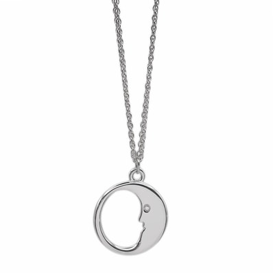 TIFFANY&Co. ティファニー マンインザムーン 月 ネックレス
ペンダント SV925 シルバー 新品仕上済 レディース
【中古】