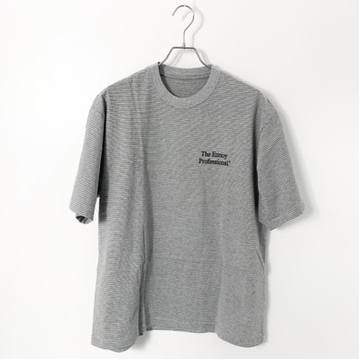 ENNOY 23SS S/S Border T-Shirt "Grey"