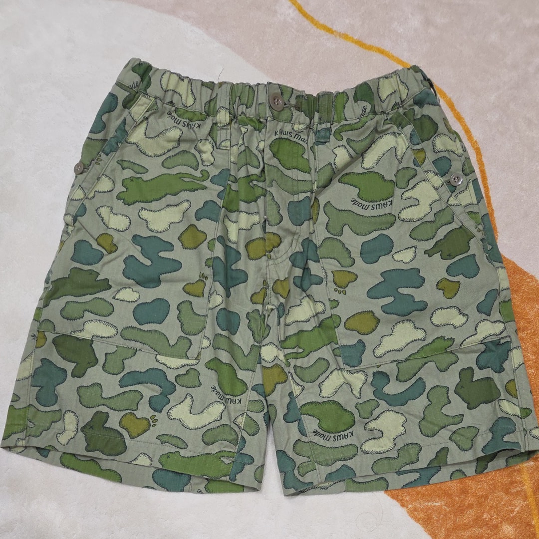 HUMAN MADE x KAWS Kaws Made Denim Shorts 