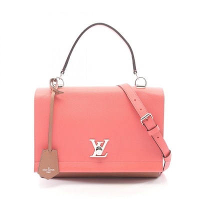 ルイ・ヴィトン LOUIS VUITTON ロックミー2 2WAY ハンドバッグ バッグ レザー カーフ(牛革) ブロッサム レディース ピンク系 / ブラウン系 M42277 【中古】