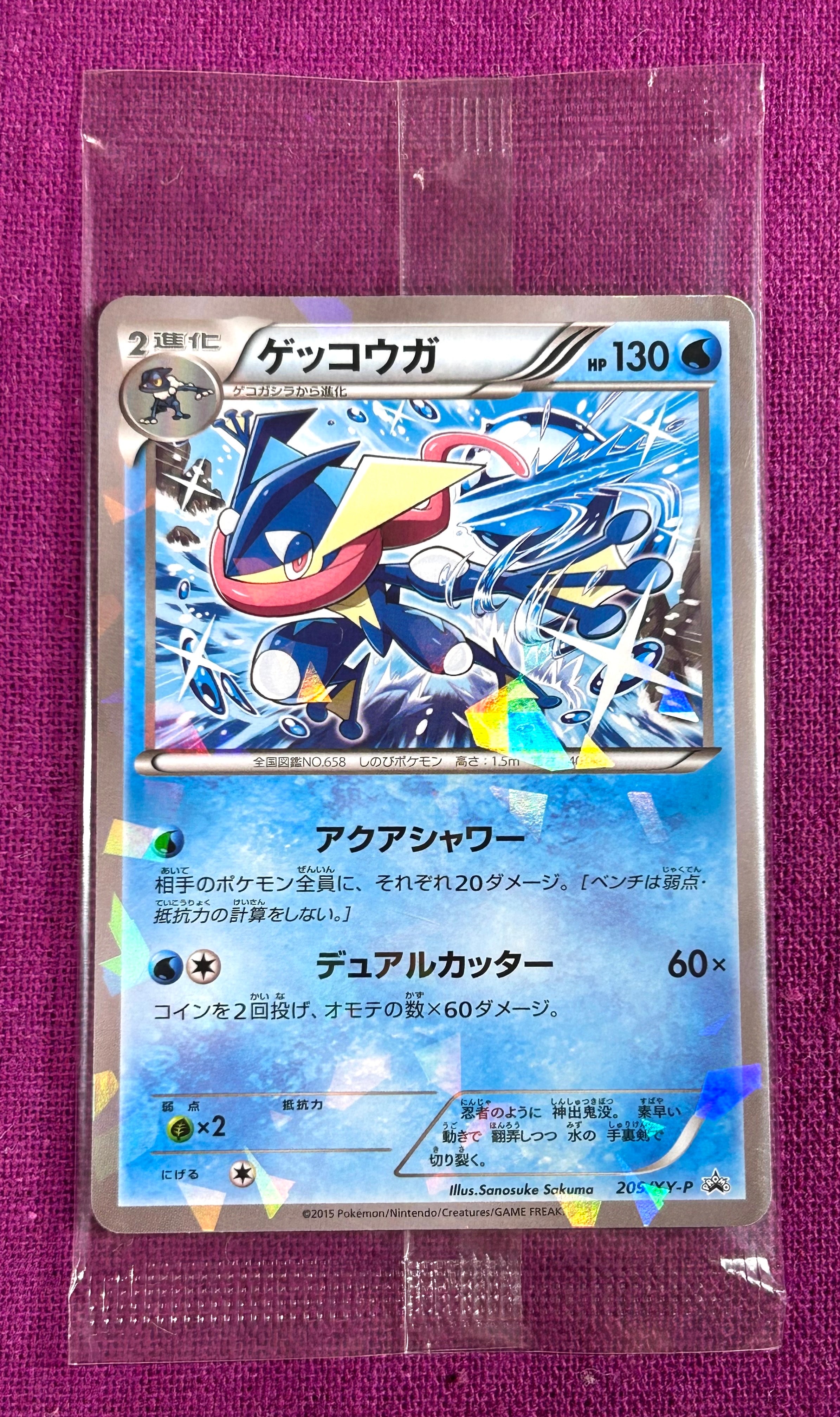 PSA10】ゲッコウガ P [XY-P 209](プロモーションカード