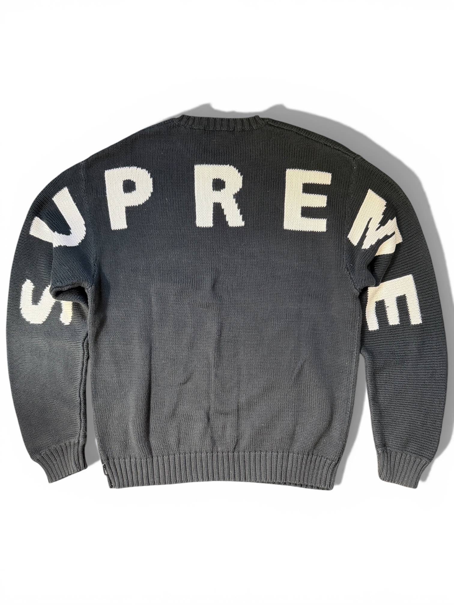 Supreme Washed Box Logo Crewneck 