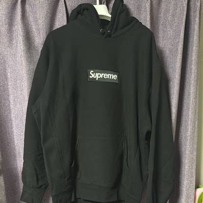 Supreme Box Logo Hooded Sweatshirt "Black" (21FW)