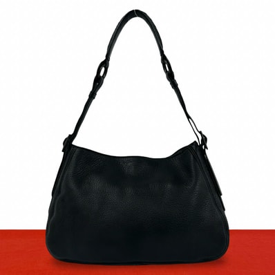 BOTTEGA VENETA ボッテガヴェネタ イントレチャート レザー ショルダーバッグ ブラック
78488