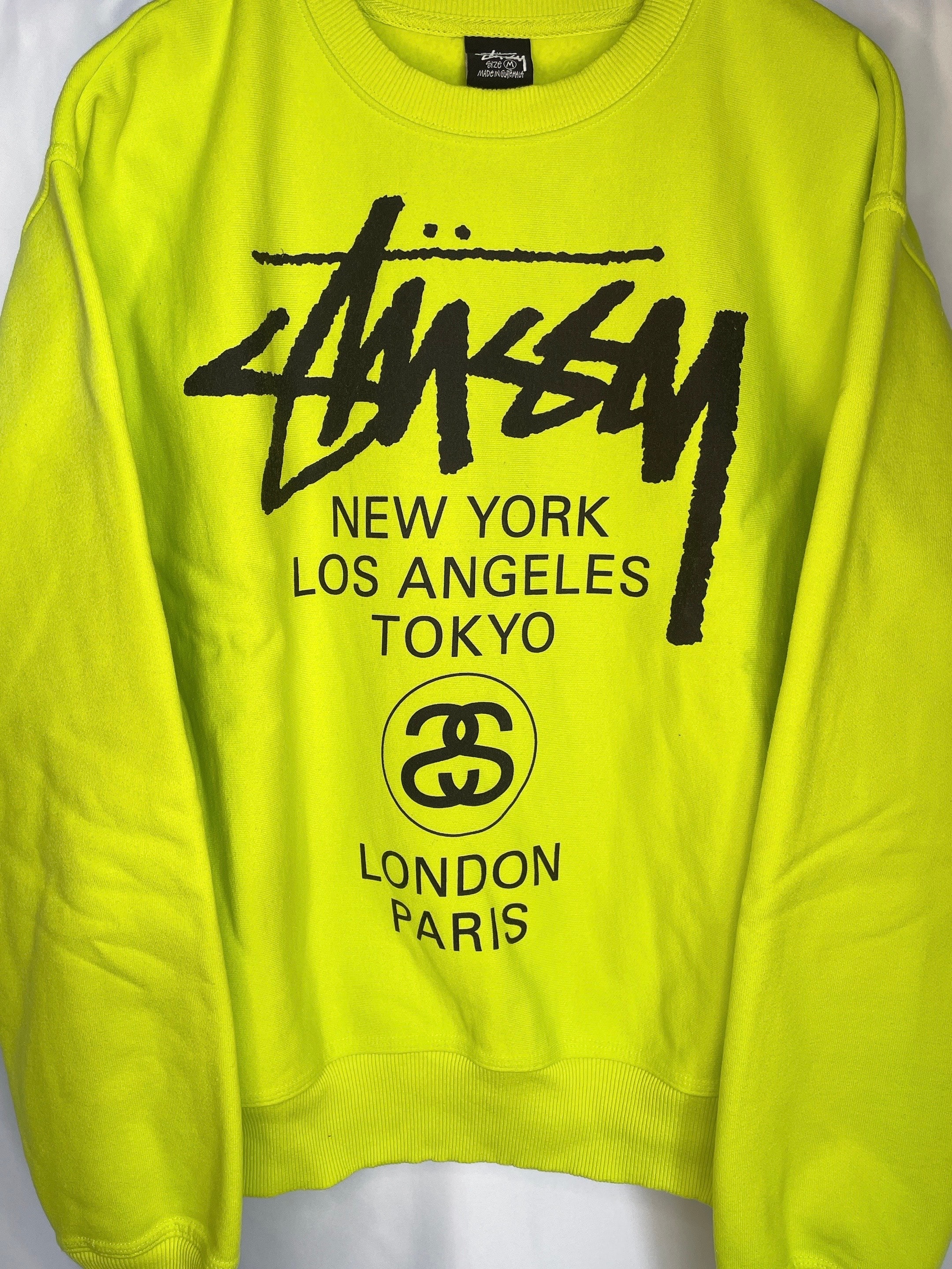 Stussy World Tour Crew 2023 "Keylime"