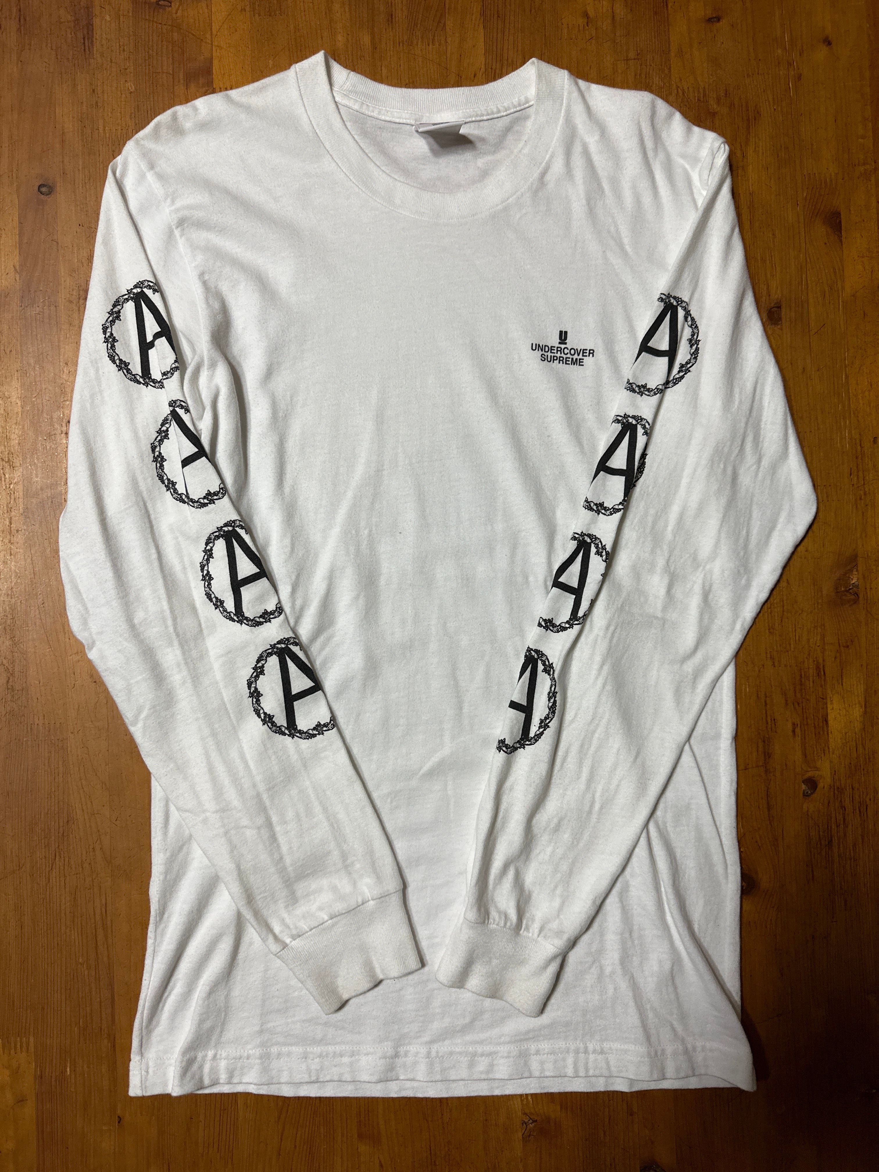 Supreme Undercover Anarchy L/S Tee "White"