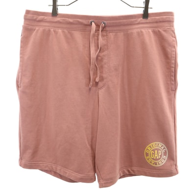 GAP ギャップ スウェット ハーフパンツ XL ピンクブラウン系