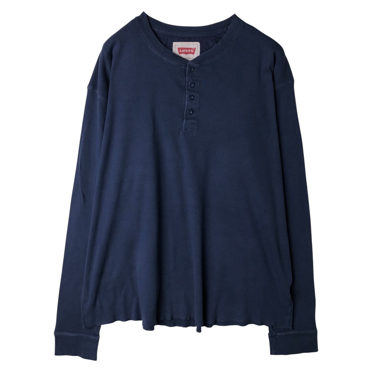 古着 リーバイス Levi's ヘンリーネック ロングTシャツ ロンT メンズXL相当/eaa458823