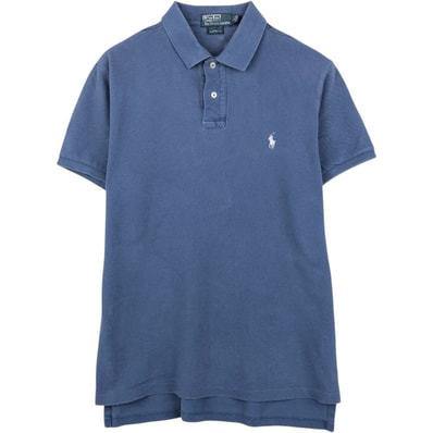 古着 ラルフローレン Ralph Lauren POLO by Ralph Lauren CUSTOM FIT 半袖 ポロシャツ メンズL相当/eaa657405