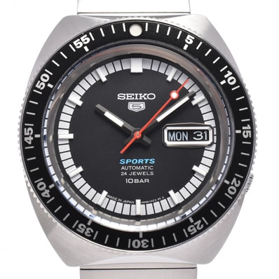 値下 セイコー SEIKO 4R36-13S0 セイコー 5スポーツ 限定モデル 自動巻き メンズ 美品 箱・保証書付き G#144930