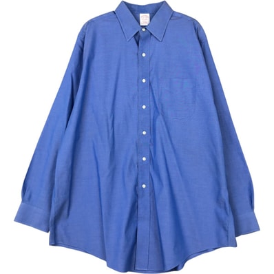 古着 ブルックスブラザーズ Brooks Brothers Est.1818 TRADITIONAL FIT 長袖 コットンシャツ メンズL相当/eaa666532