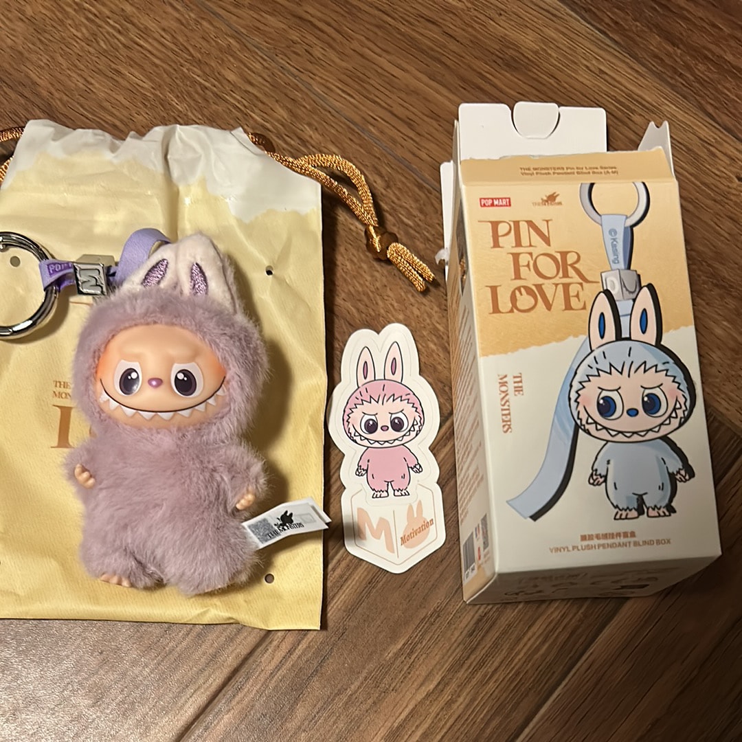 ポップマート THE MONSTERS (ジモモ) I FOUND YOU ぬいぐるみの新品