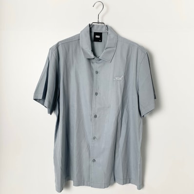 Kith Thompson Camp Collar Shirt "Light Indigo"