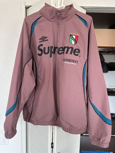 Supreme / Umbro Track Jacket "Dusty Plum"